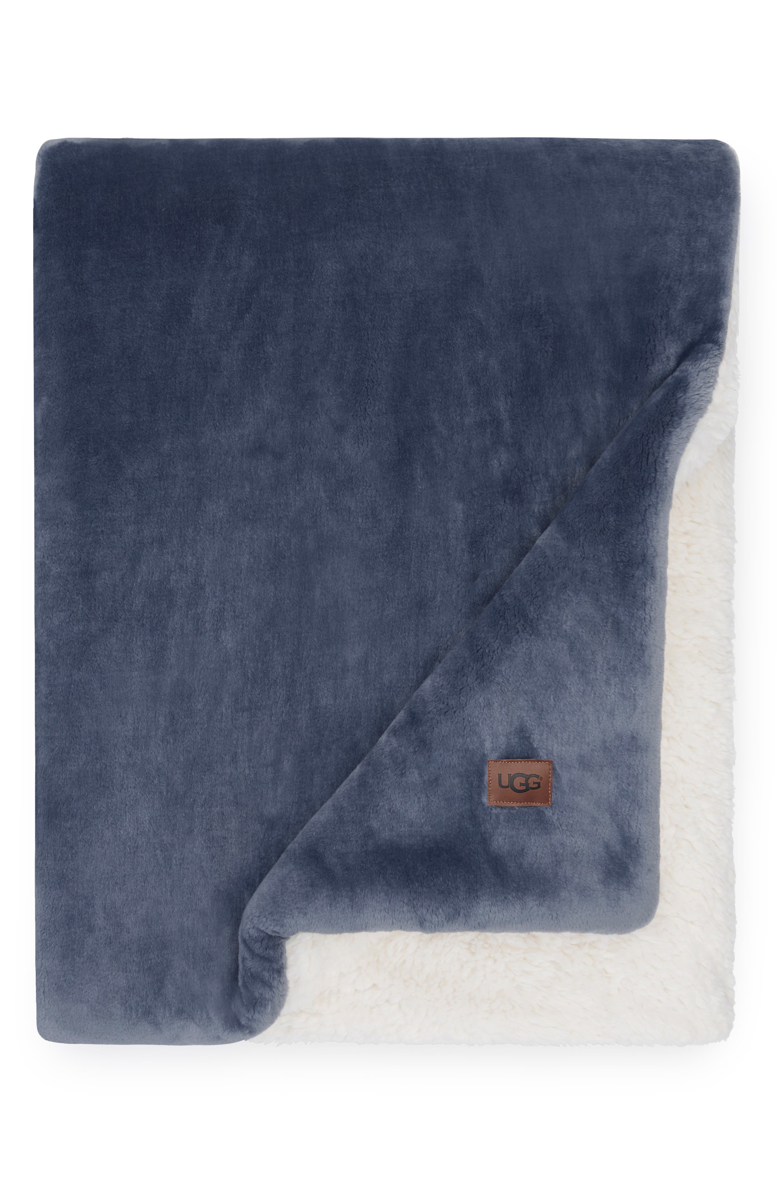 blue ugg blanket