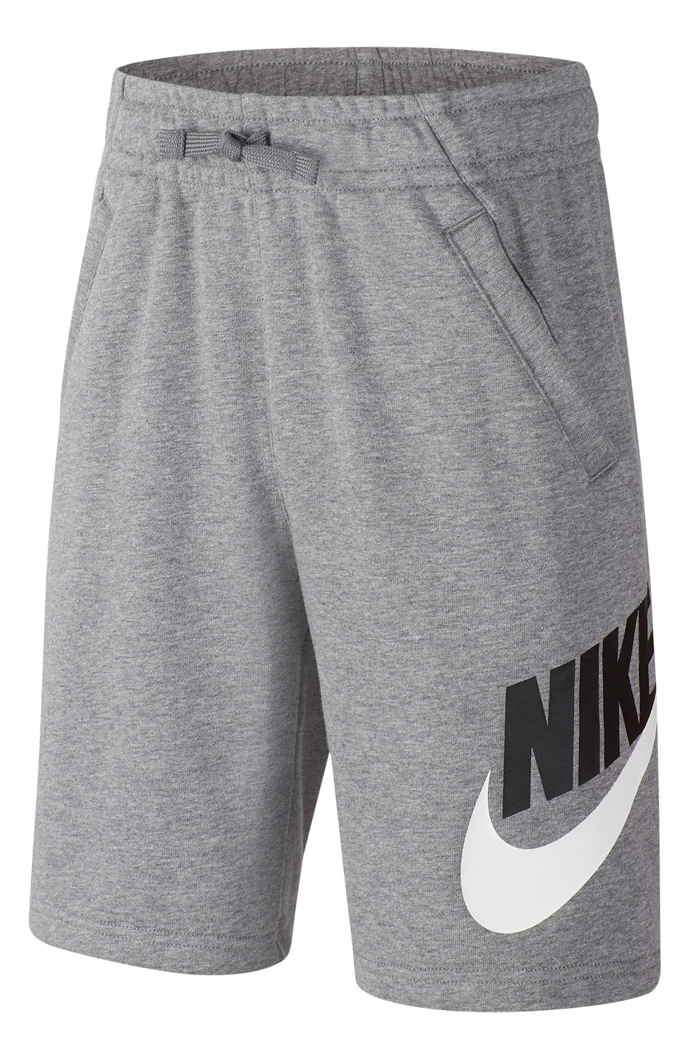 boys grey nike shorts