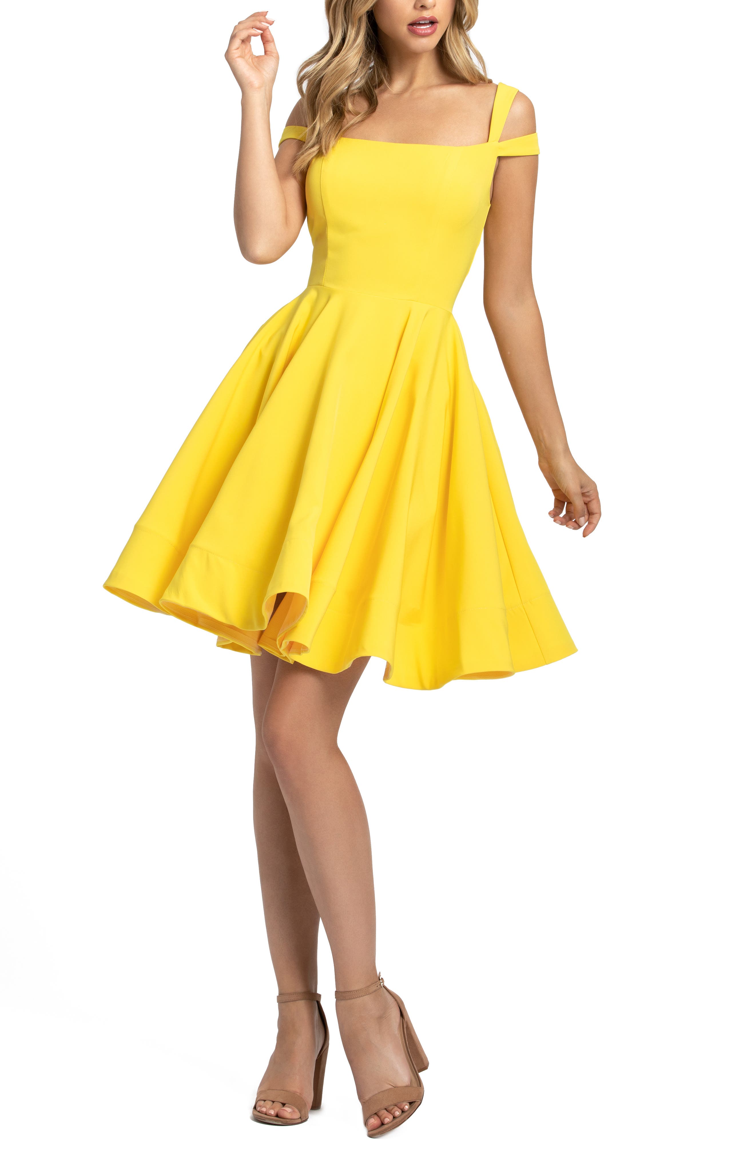casual yellow summer dresses