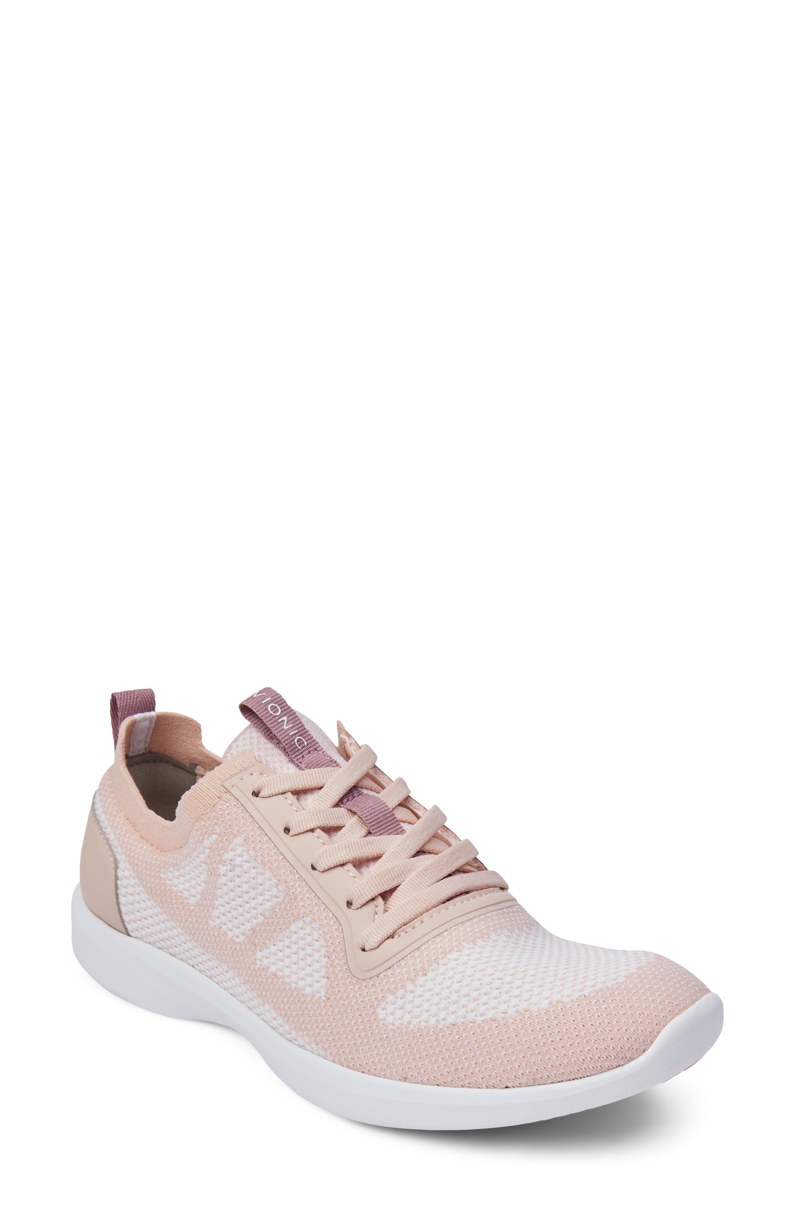 vionic pink sneakers