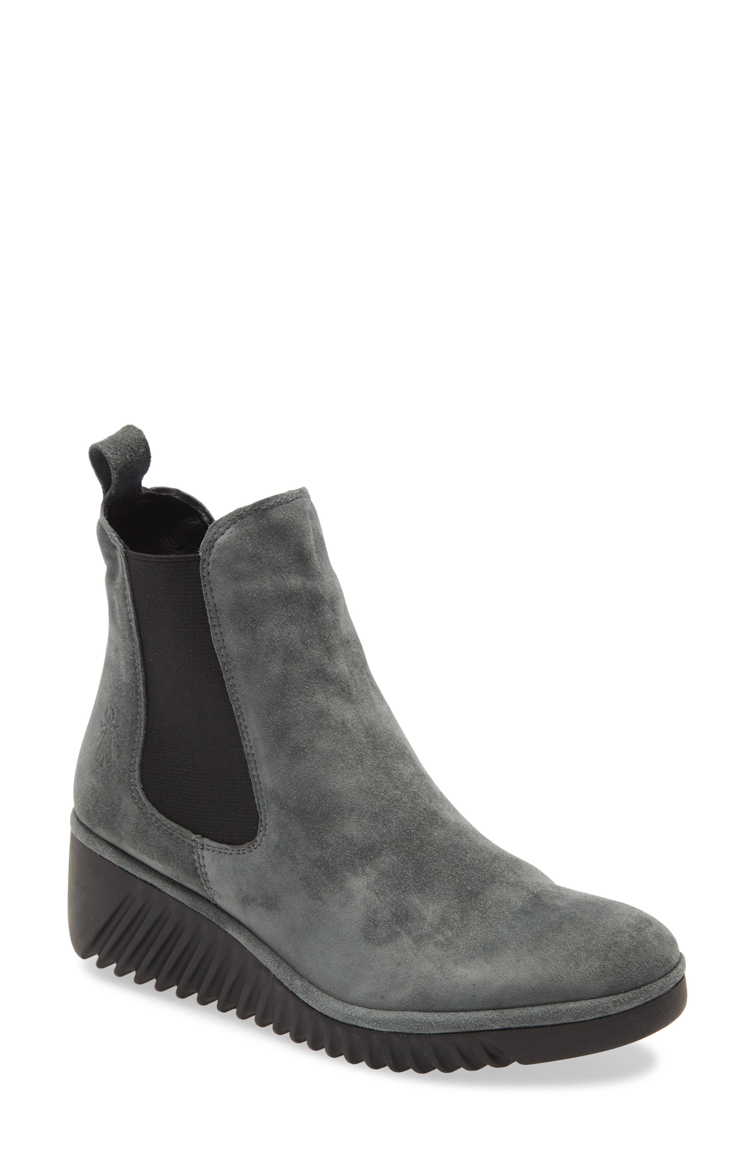 grey fly boots