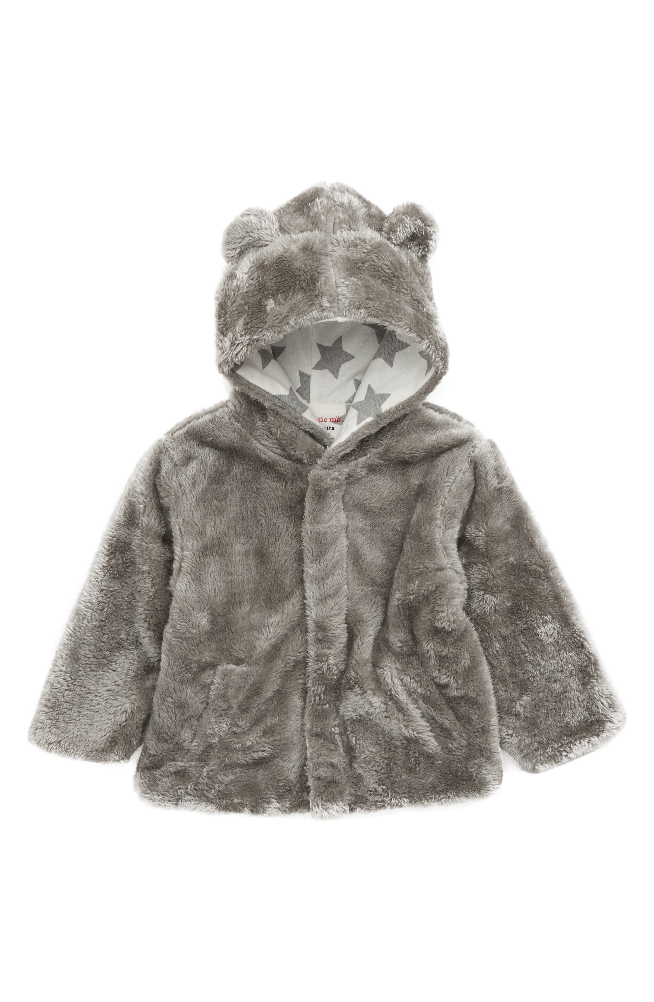 fur jacket for baby boy