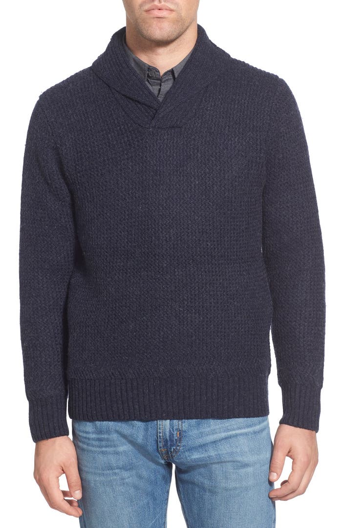 Schott NYC Regular Fit Shawl Collar Sweater | Nordstrom