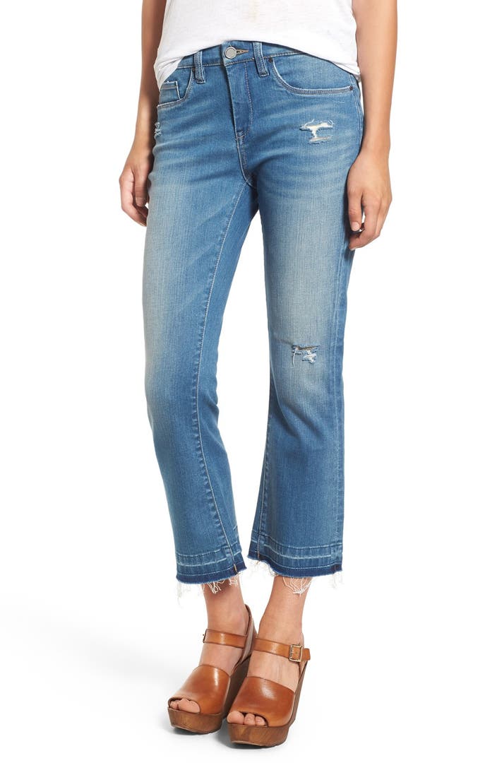 BLANKNYC Released Hem Ankle Flare Jeans (Tap Out) | Nordstrom