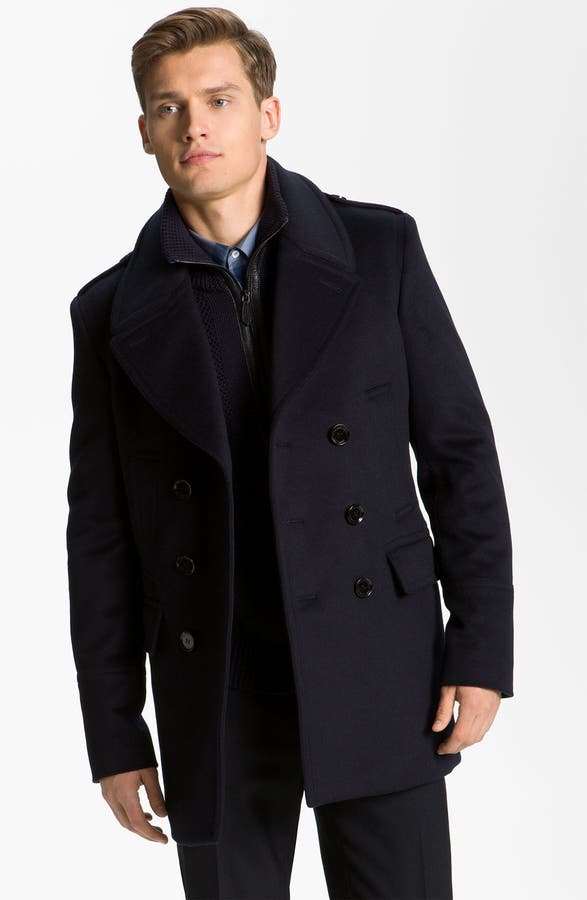 Burberry London Wool and Cashmere Peacoat | Nordstrom