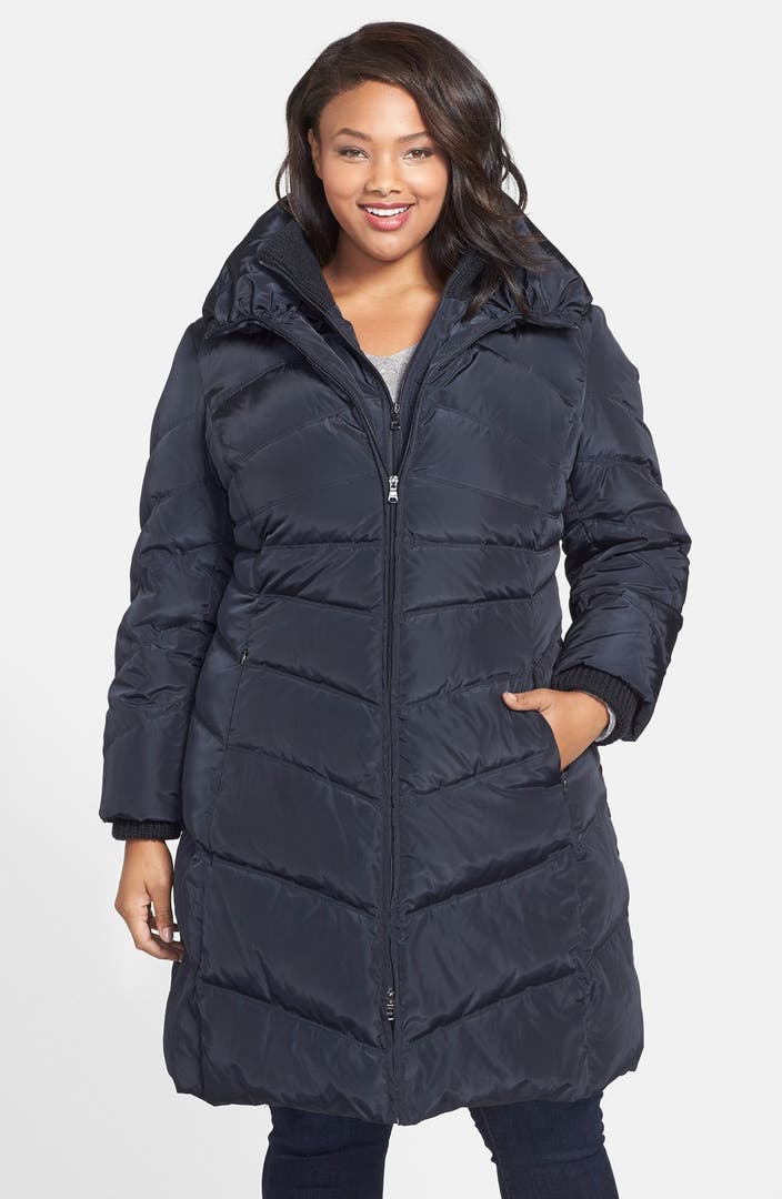 Jessica Simpson Down & Feather Fill Coat (Plus Size) | Nordstrom