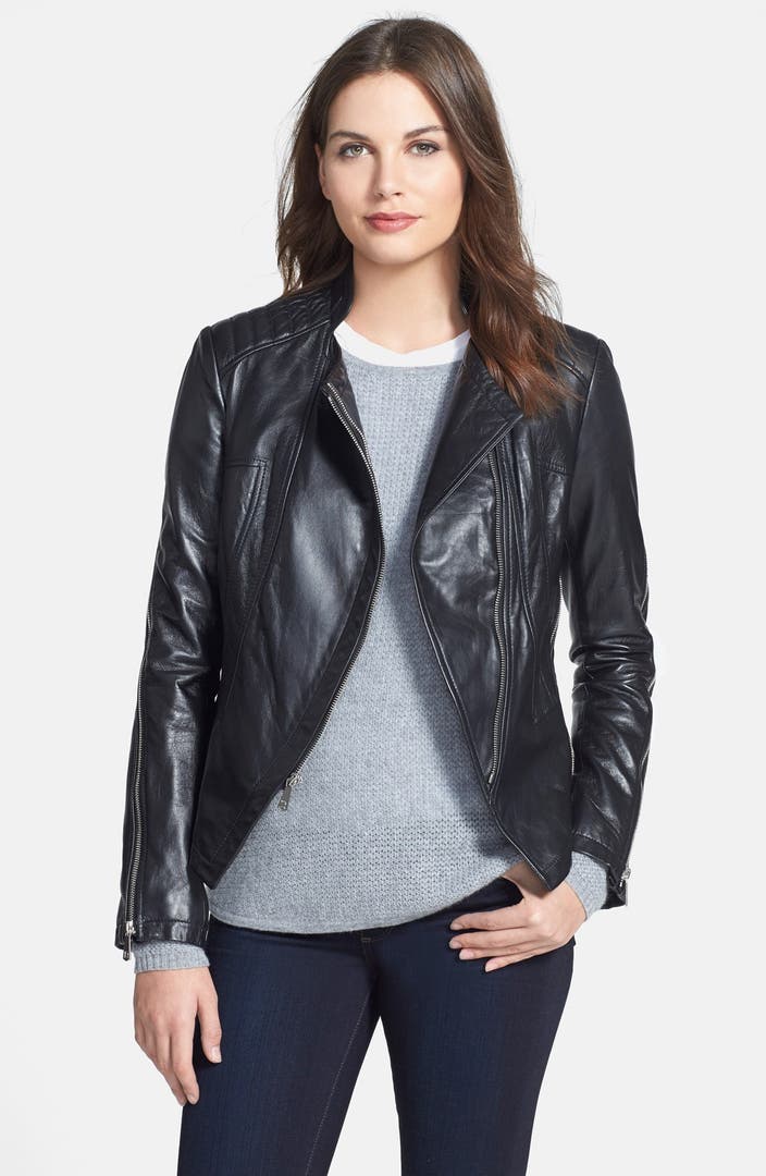 Dawn Levy 'Quin' Leather Jacket | Nordstrom