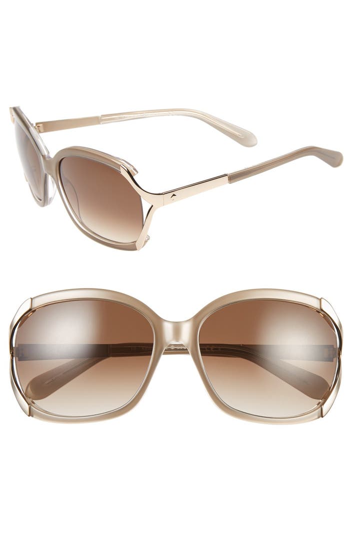 kate spade new york 'laurie' 57mm sunglasses | Nordstrom