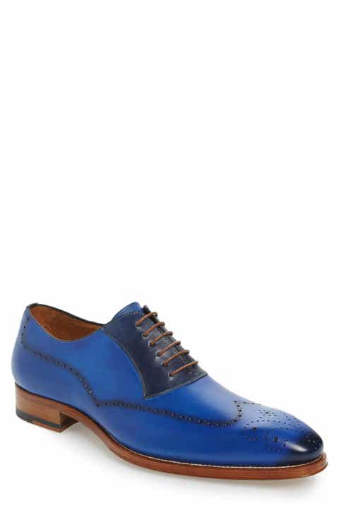 Men's Mezlan Blue Dress Shoes | Nordstrom