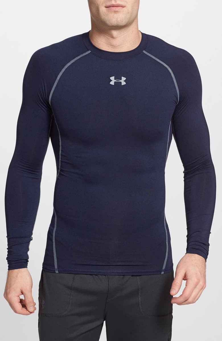 Under Armour HeatGear® Compression Fit Long Sleeve T-Shirt | Nordstrom