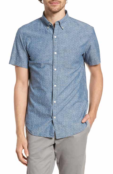 Denim Dress, Casual, All Button Up Shirts for Men | Nordstrom