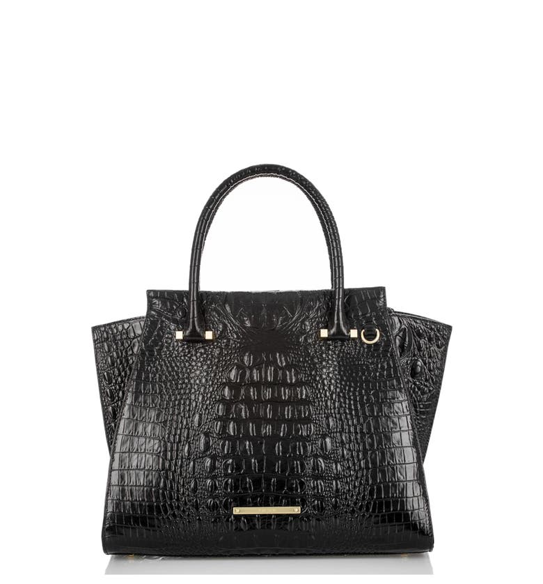 Brahmin 'Priscilla' Croc Embossed Leather Satchel | Nordstrom