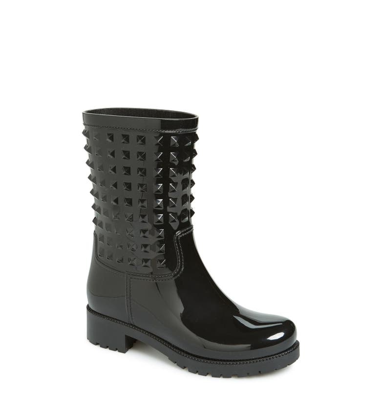 Valentino 'Rockstud' Rain Boot (Women) | Nordstrom