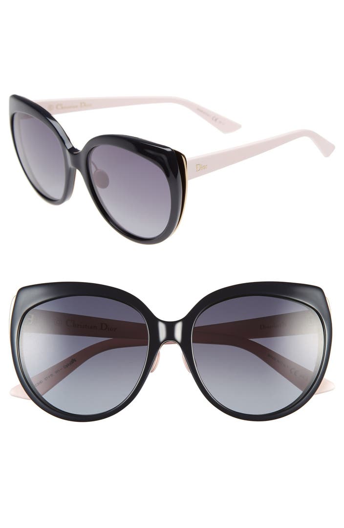 Dior 'Diorific' 57mm Oversized Sunglasses | Nordstrom