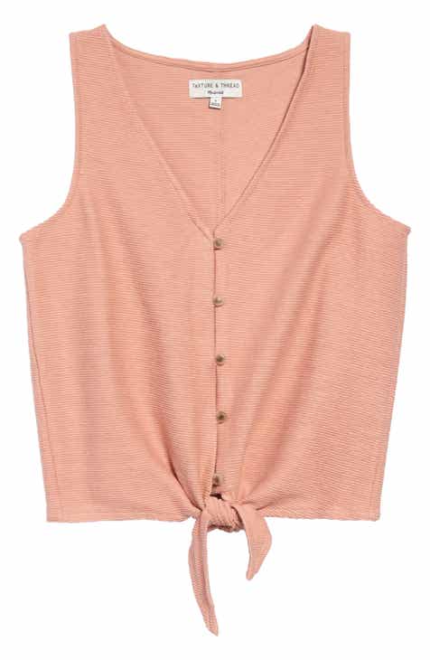 coral shirts for women | Nordstrom