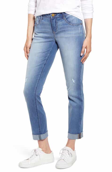 Women's Distressed Jeans