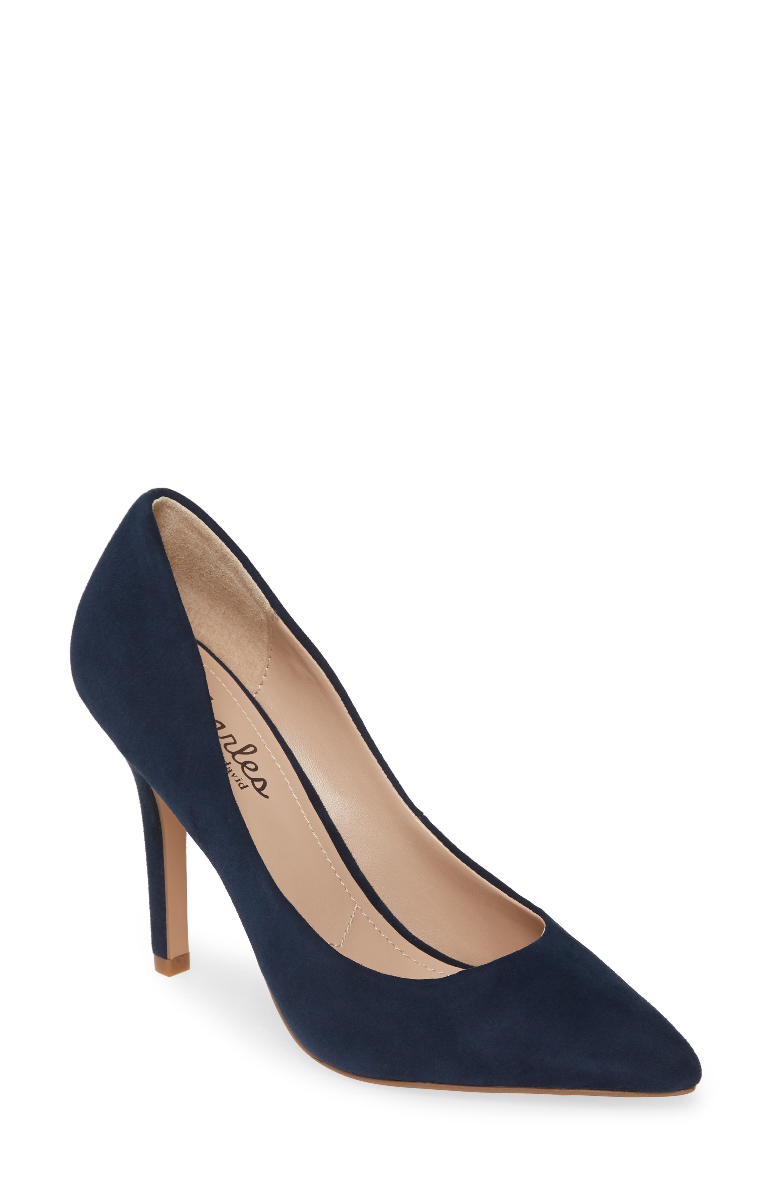 charles david suede pumps