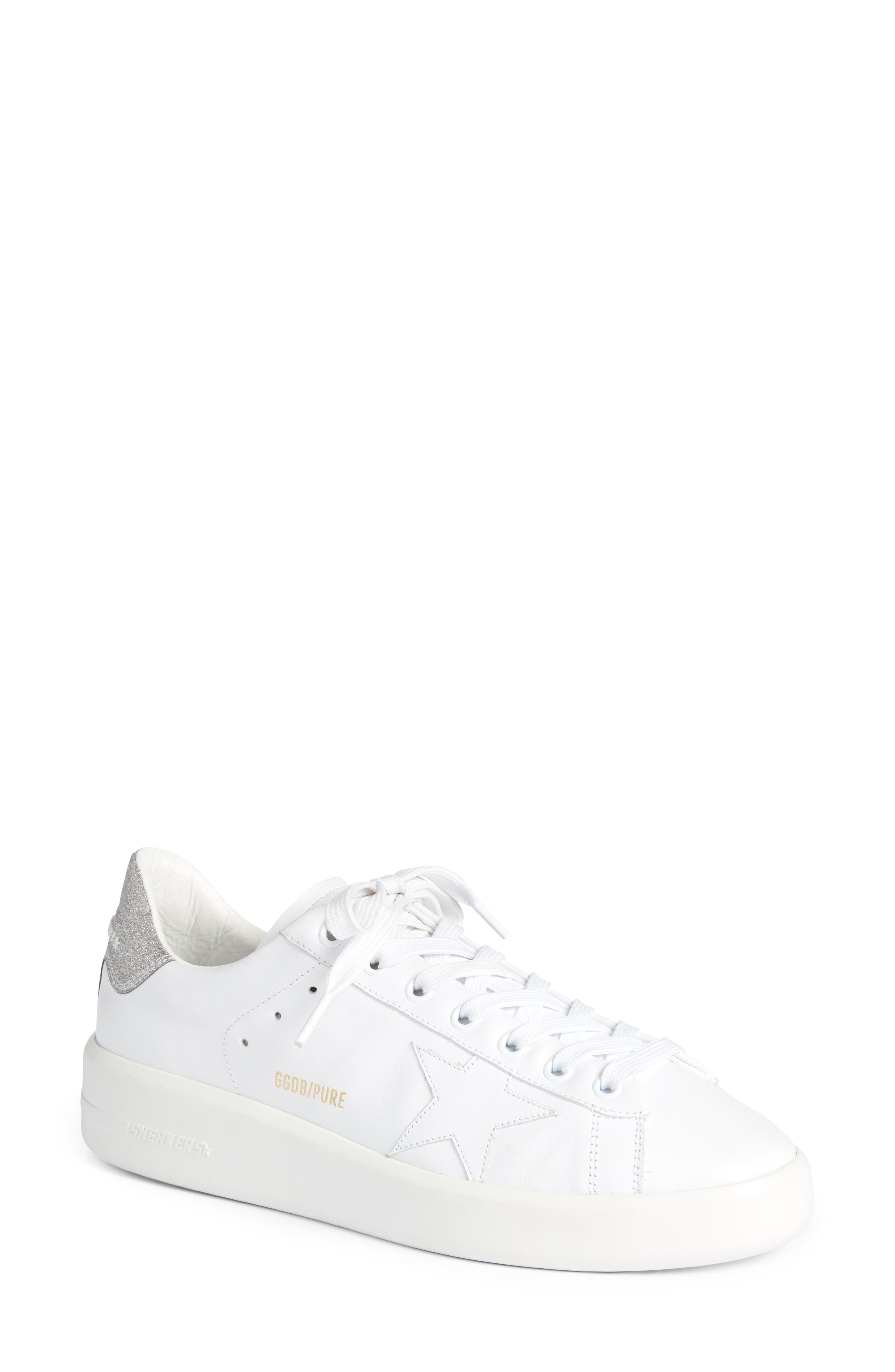 white golden goose sneakers womens
