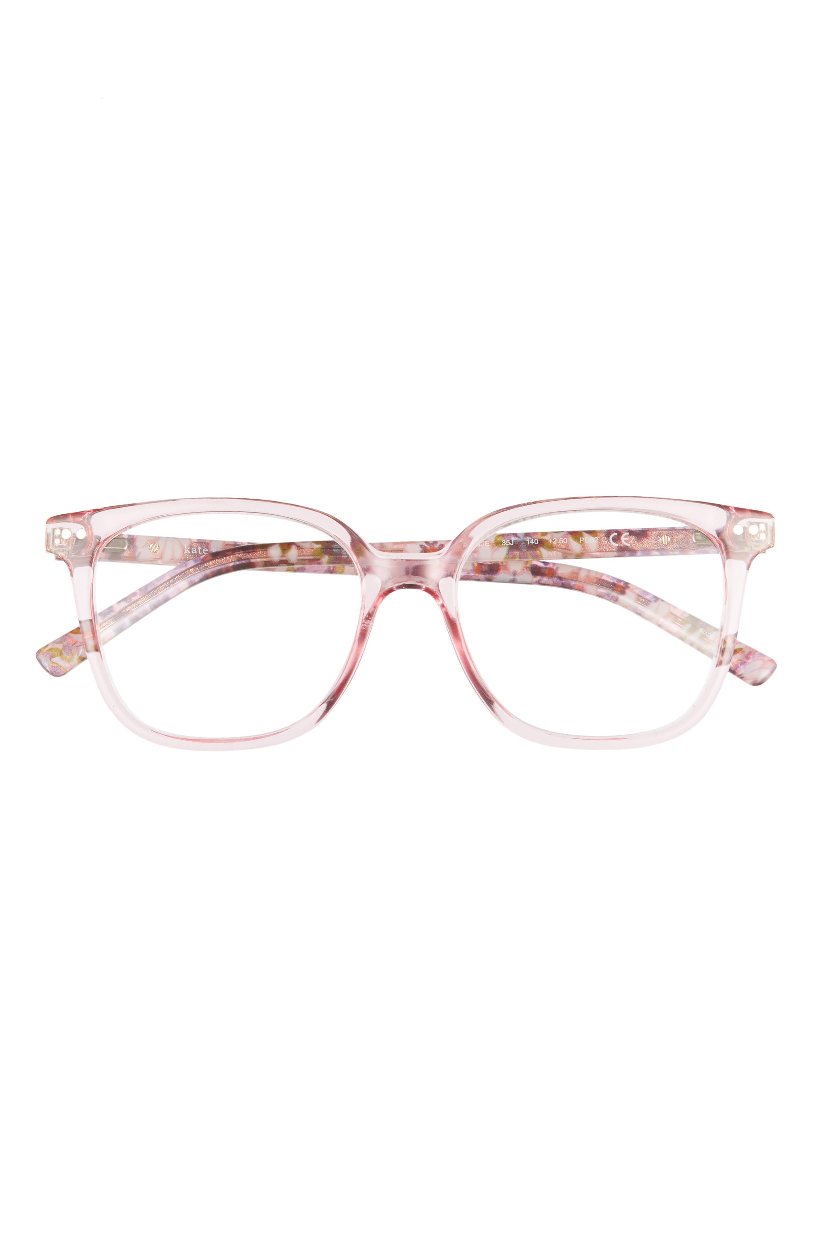 clear frame glasses designer