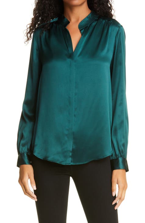 satin blouse | Nordstrom