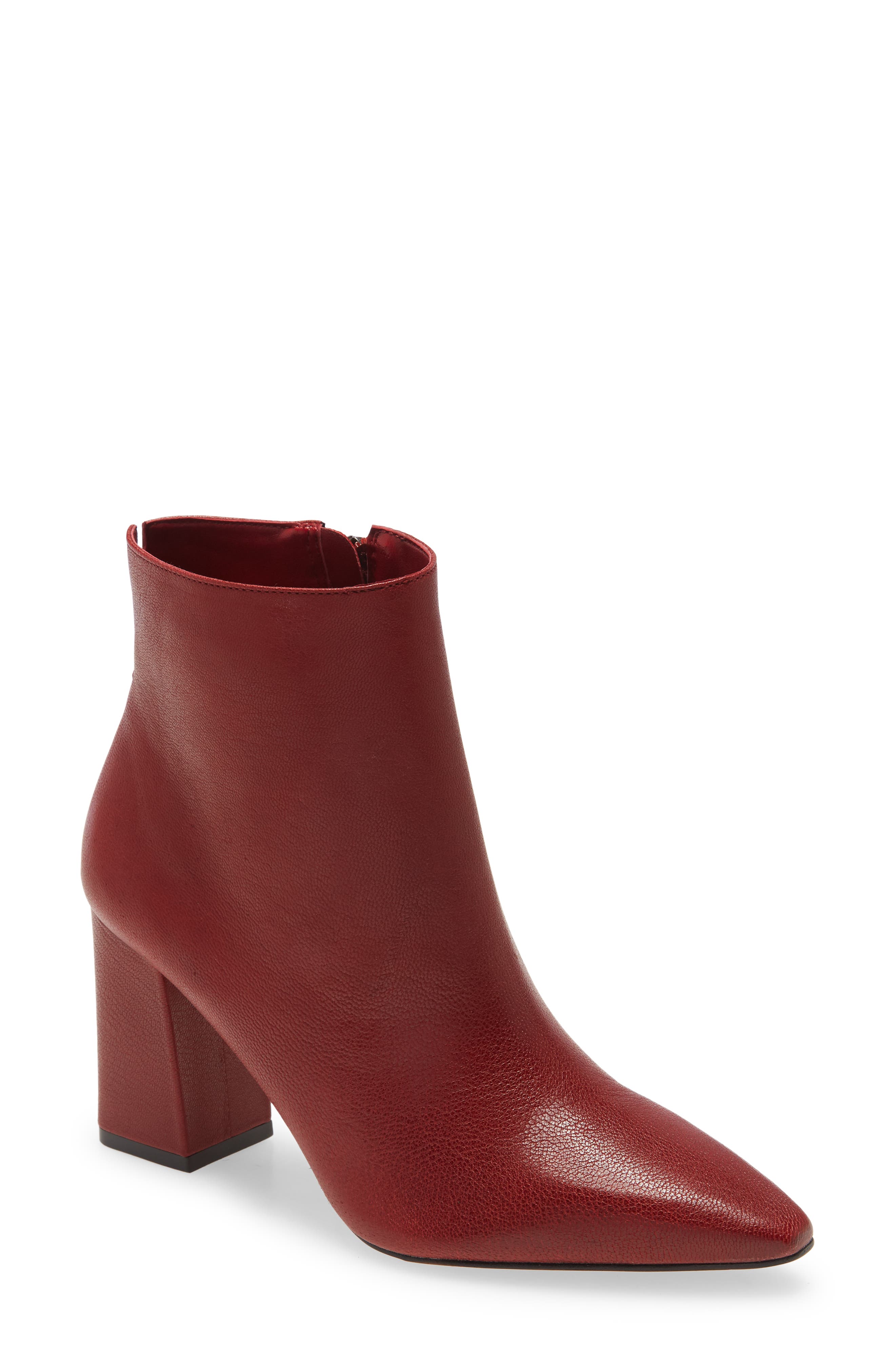 vince camuto booties leather