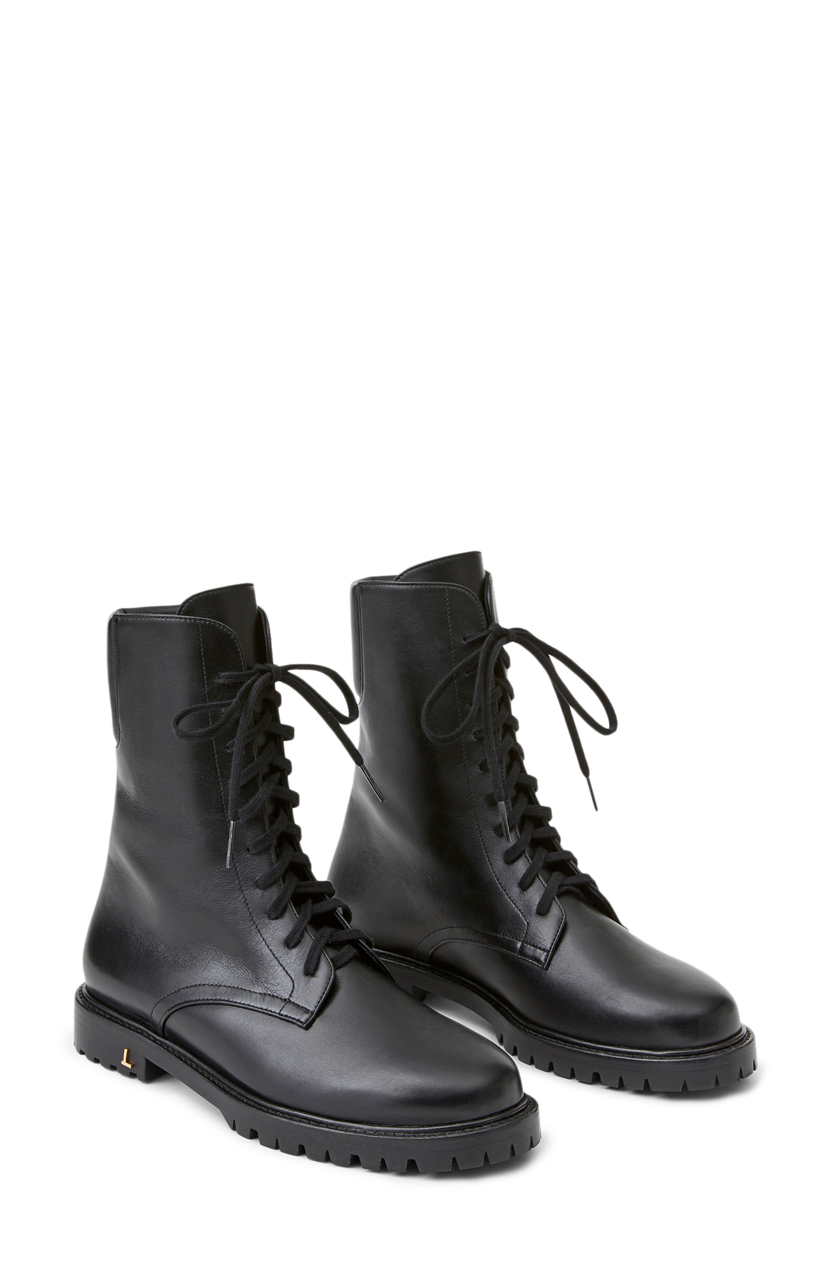 designer leather boots womens