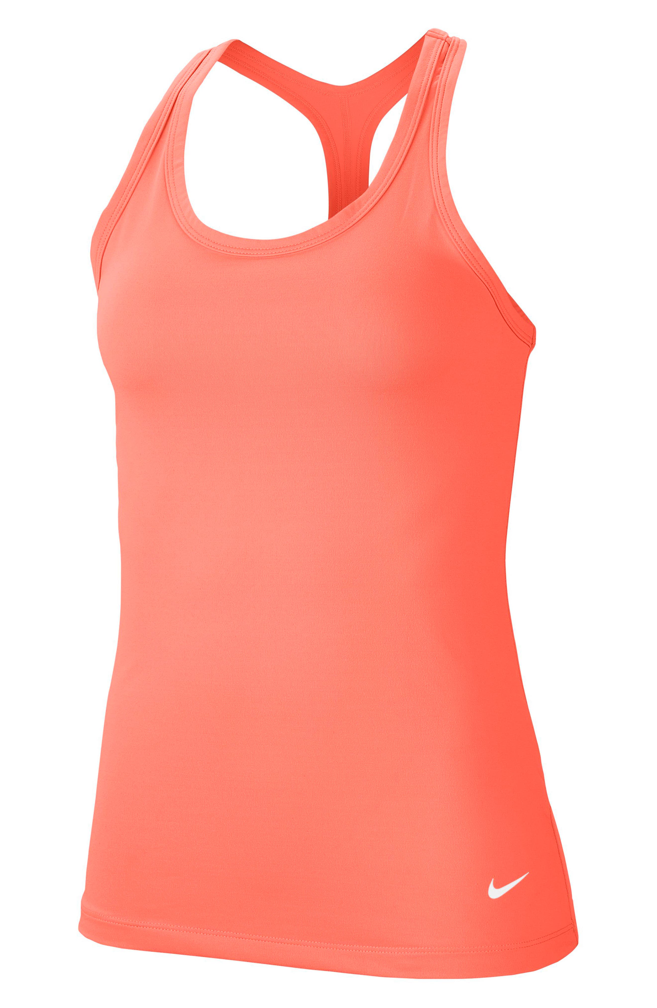 nike orange women's clothing