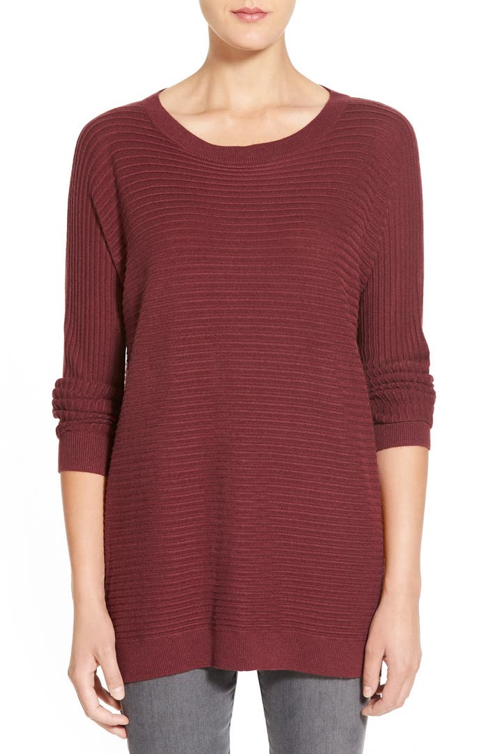 Trouvé Side Zip Tunic Sweater | Nordstrom