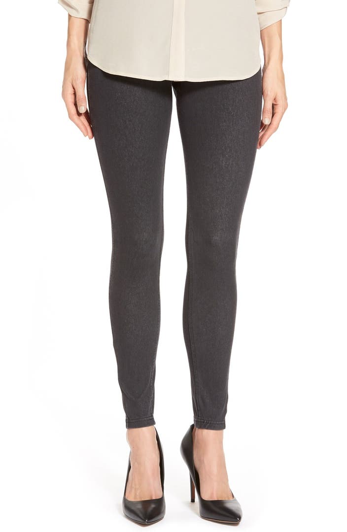 Hue Curvy Fit Jean Leggings | Nordstrom