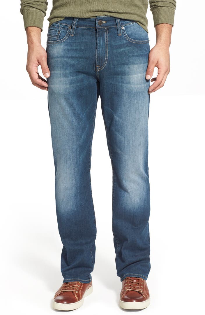 Mavi Jeans Myles Straight Leg Jeans (Shaded Williamsburg) | Nordstrom