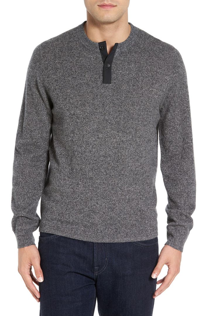 Nordstrom Men's Shop Cashmere Henley Sweater | Nordstrom