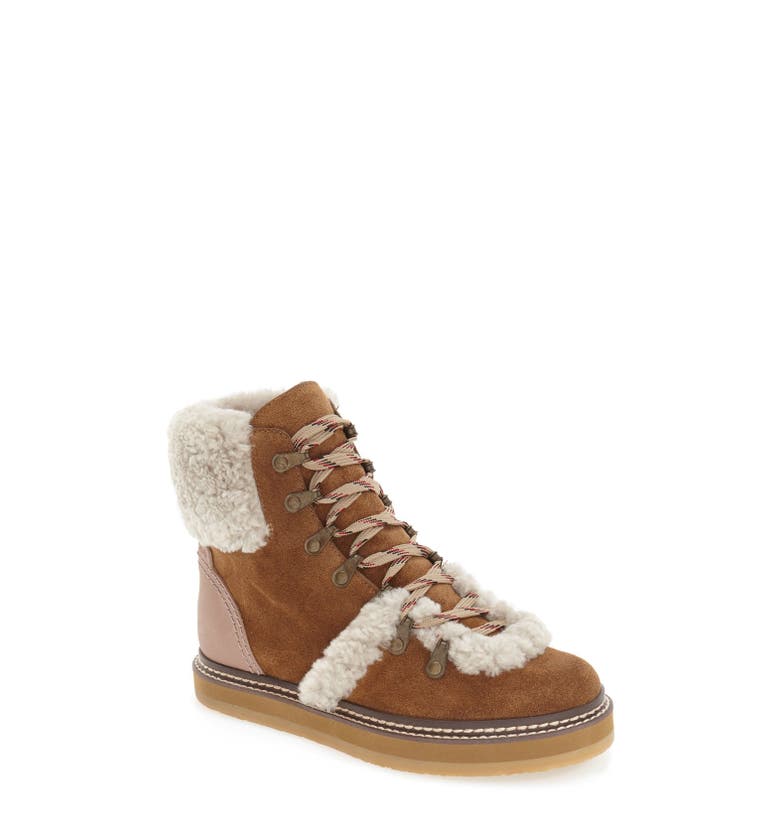 See by Chloé 'Eileen' Genuine Shearling Boot | Nordstrom