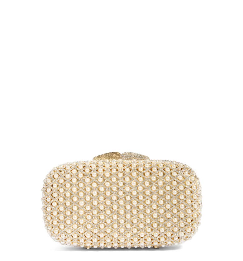 Glint Crystal Beaded Minaudière | Nordstrom