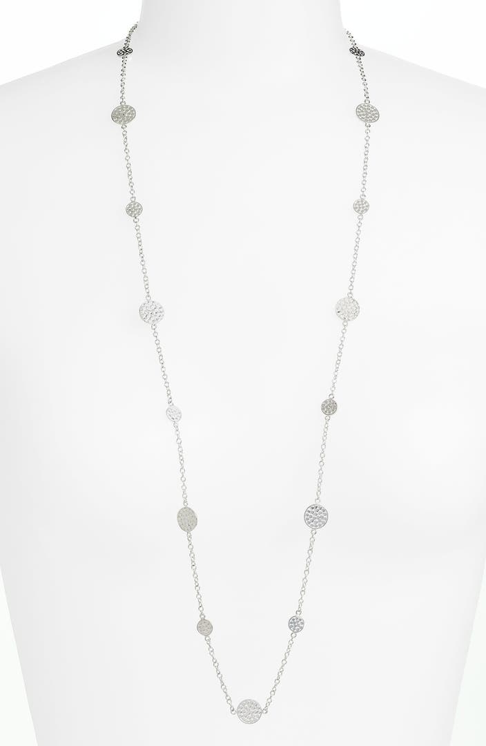 Anna Beck 'Bali' Long Strand Disc Necklace | Nordstrom