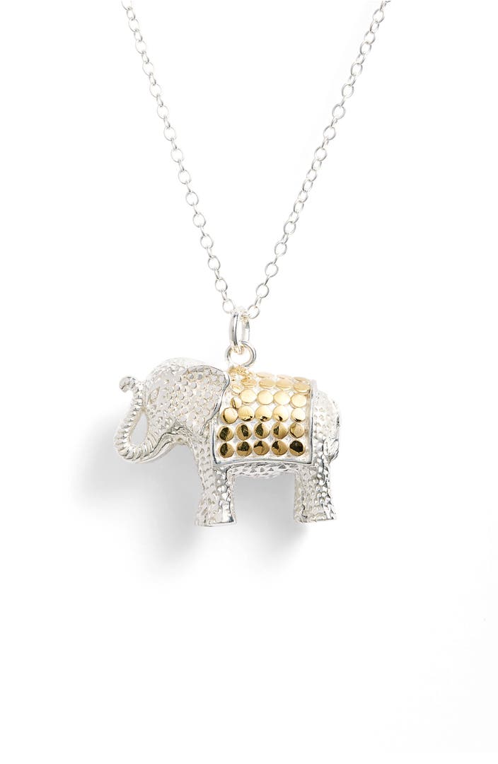 Anna Beck Jewelry That Makes a Difference Elephant Pendant Necklace ...