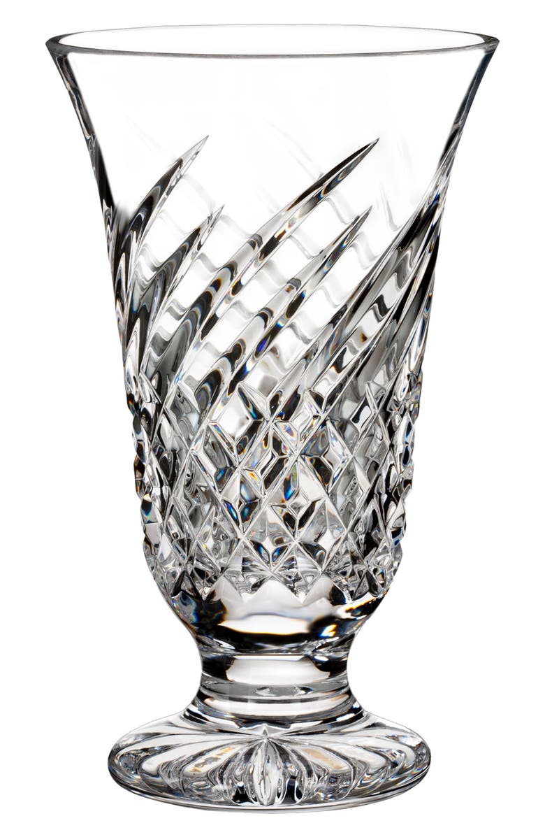 Waterford Wave Lead Crystal Vase 