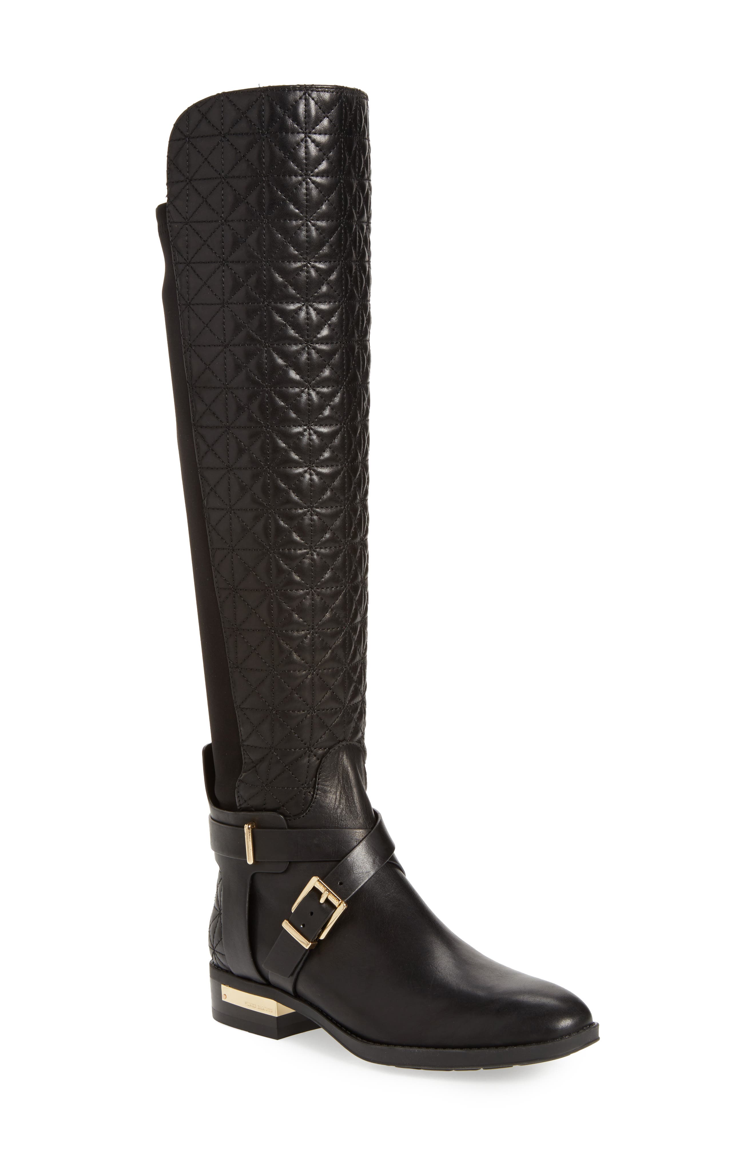 VINCE CAMUTO PATIRA WIDE-CALF QUILTED OVER-THE-KNEE RIDING BOOTS WOMEN ...