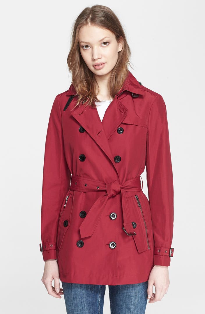 Burberry Brit 'Brooksby' Double Breasted Trench Coat | Nordstrom