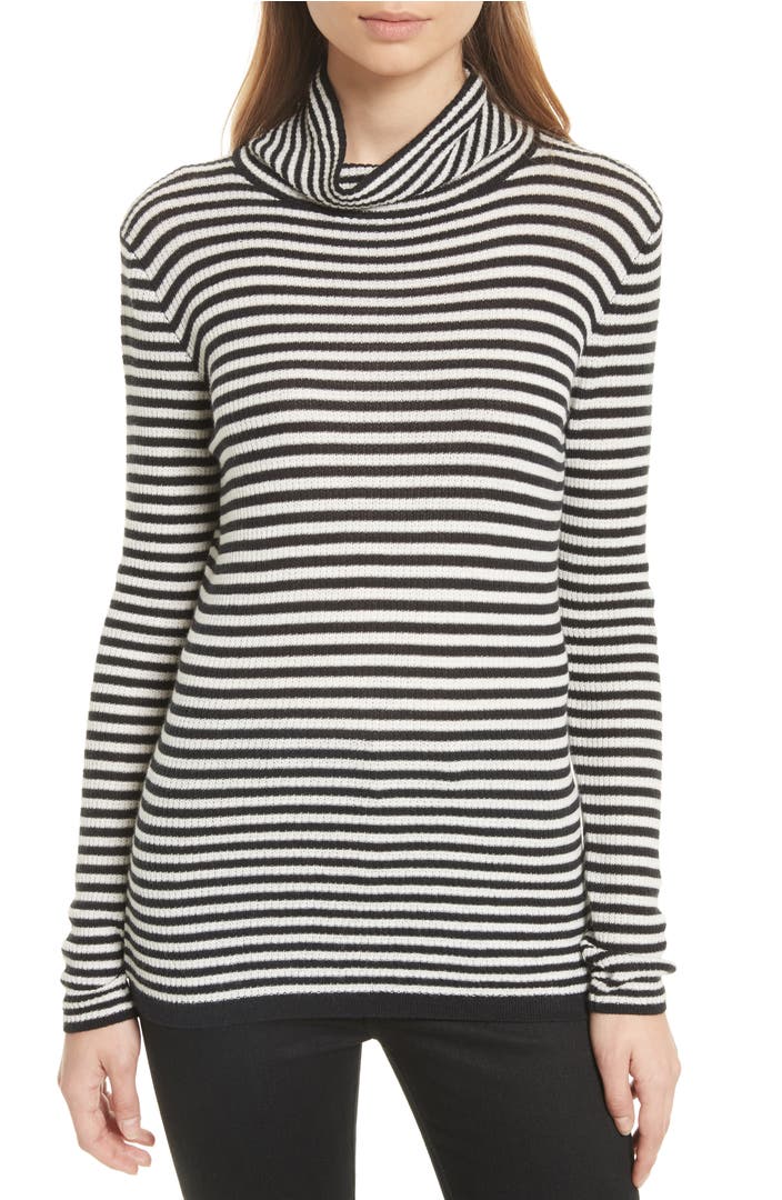 Soft Joie Zelene Stripe Cowl Neck Sweater | Nordstrom