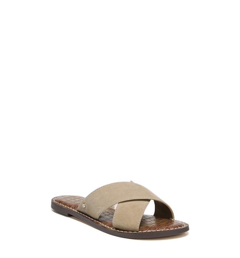 Sam Edelman Gertrude Cross Strap Slide Sandal (Women) | Nordstrom