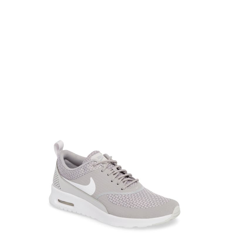 Air Max Thea Sneaker, Main, color, Atmosphere Grey/ White
