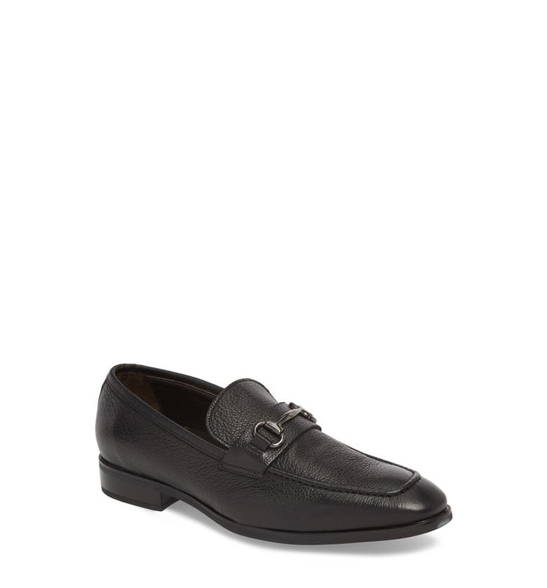 To Boot New York Men's Brussels Leather Loafers In Black Leather | ModeSens