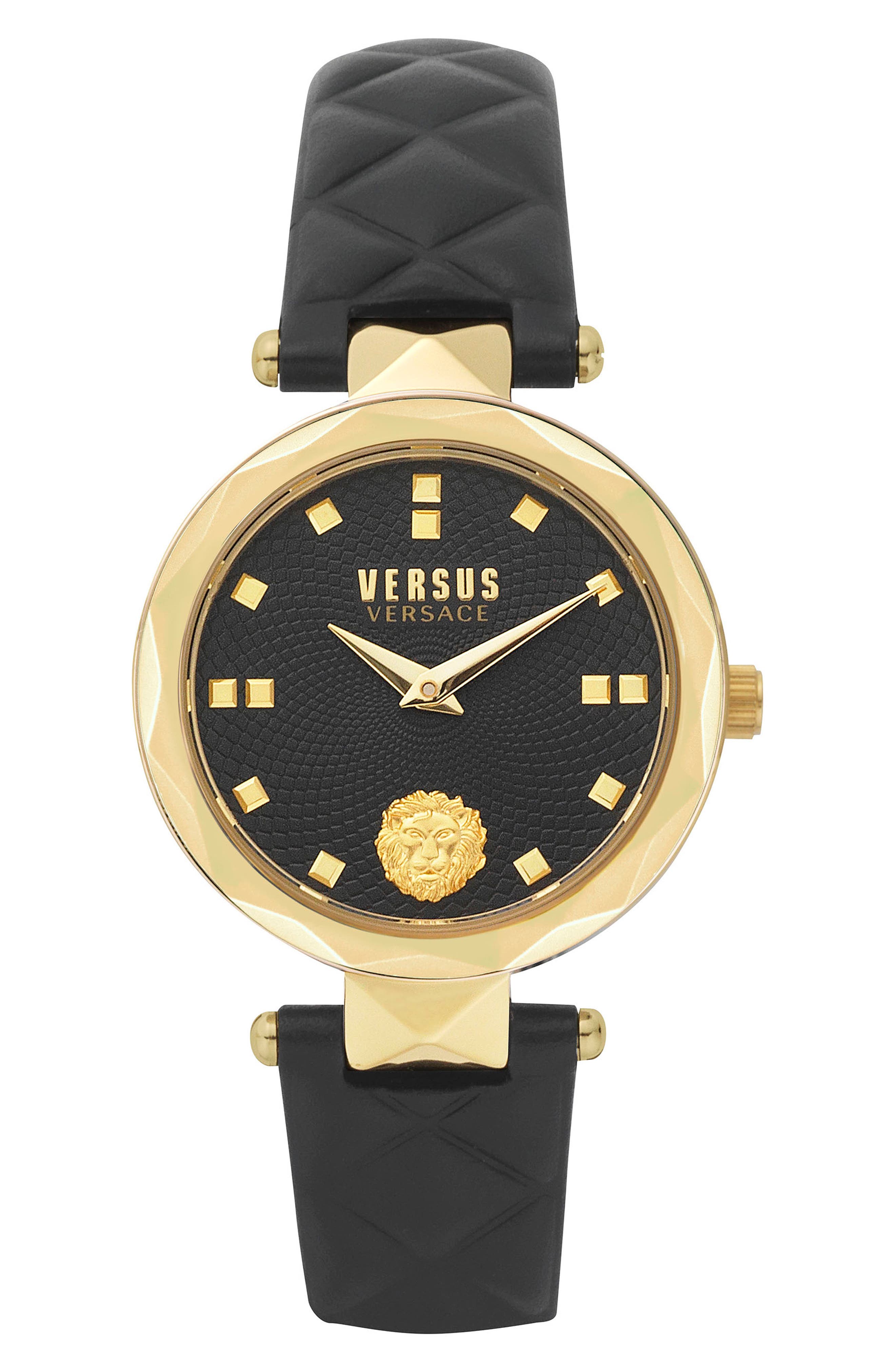 versace versus watch black