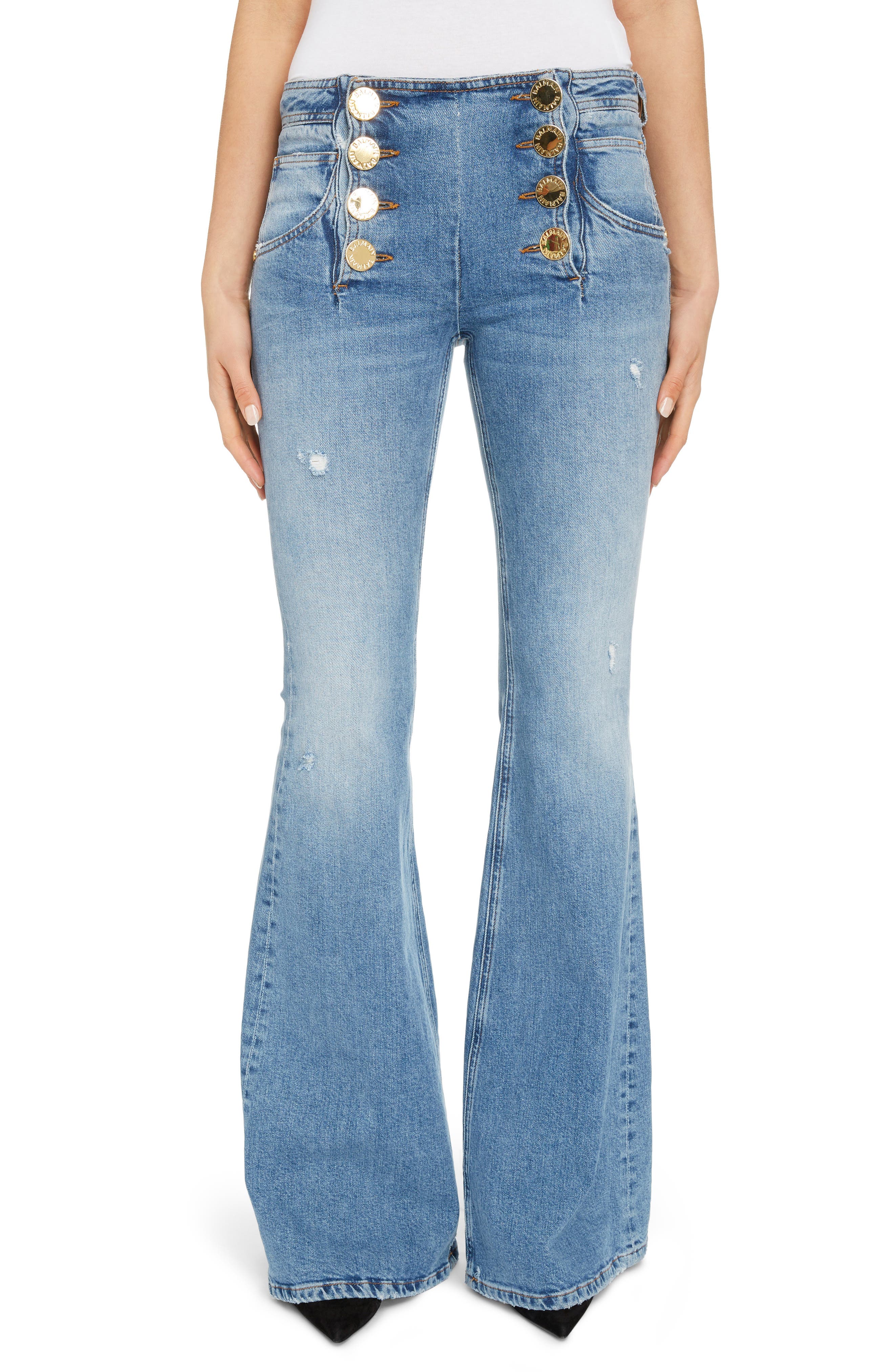 balmain type jeans