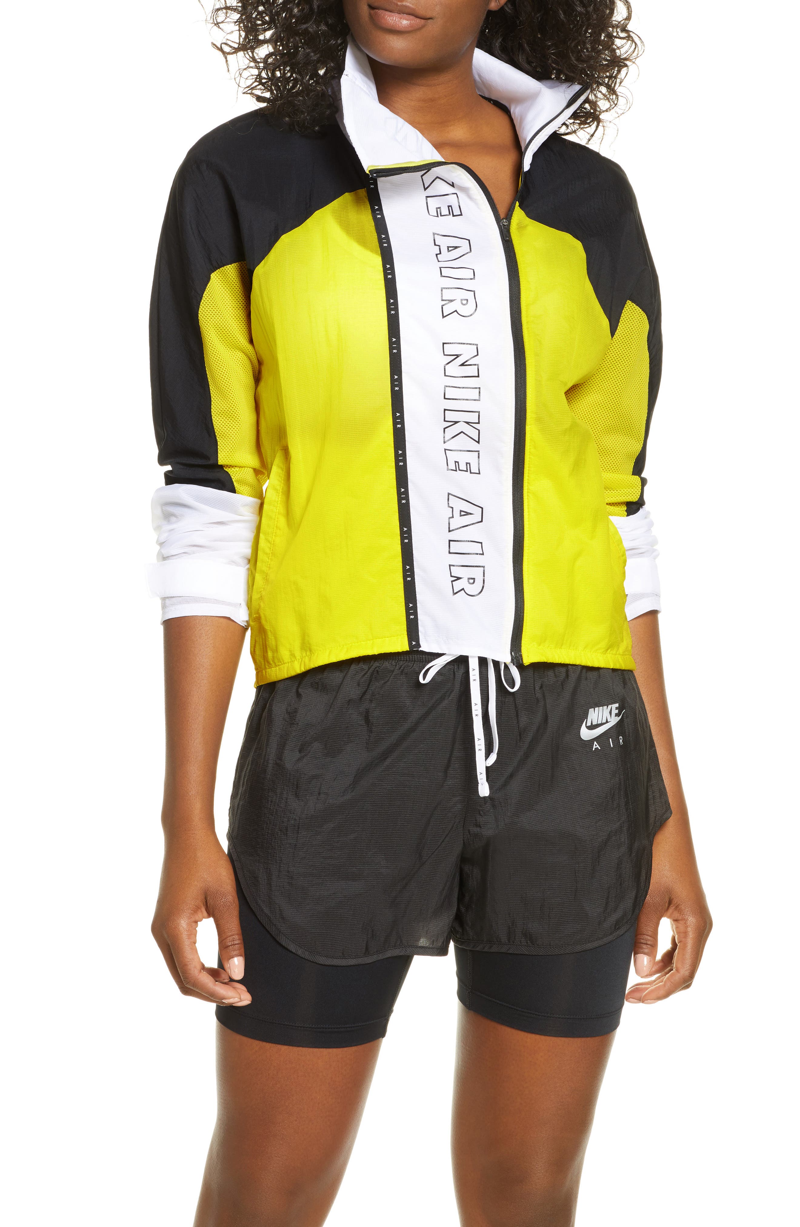 yellow womens nike clothing