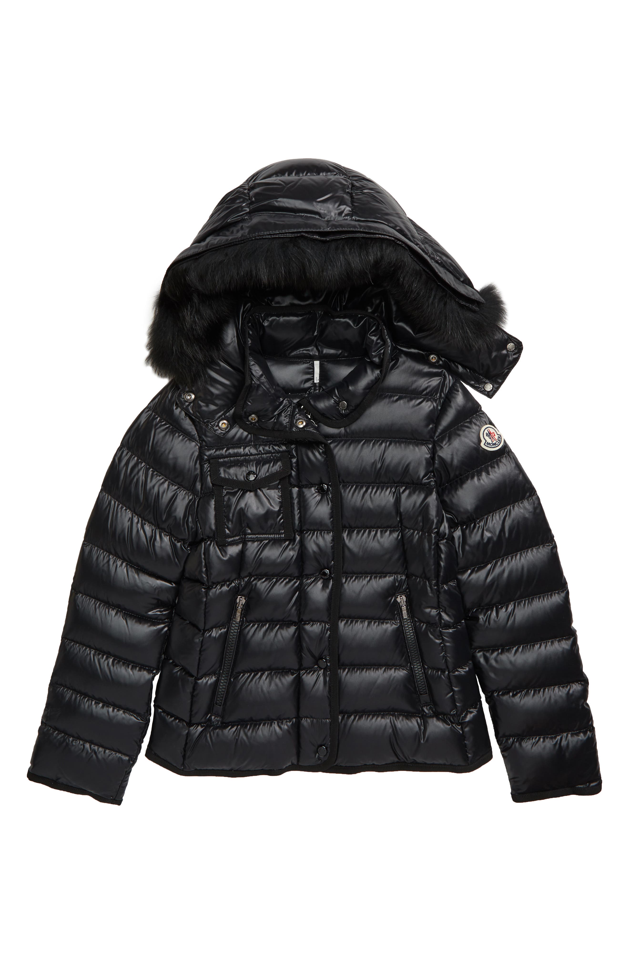ATHEMEET Toddler Kids Cute Light Quilted Winter Coat Puffer Down Winter Hooded Jcaket with Zipper