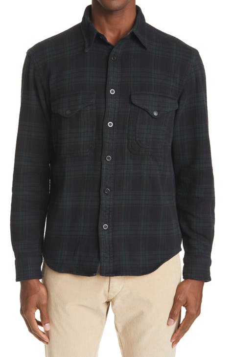 Men's RRL Flannel Shirts | Nordstrom
