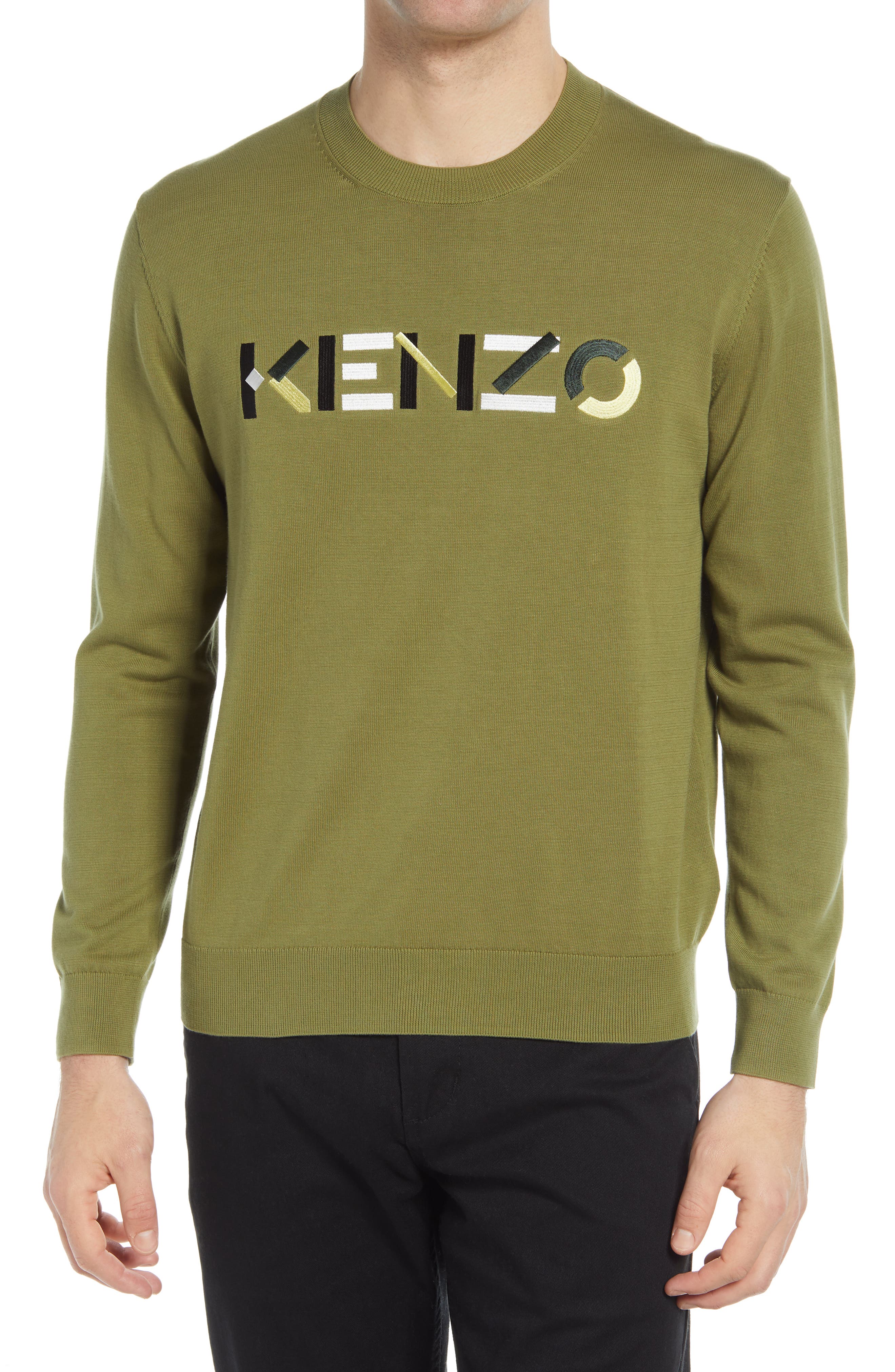 kenzo logo jumper