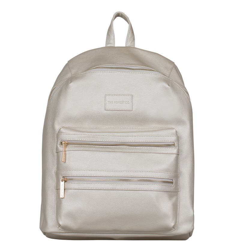 The Honest Company 'City' Faux Leather Diaper Backpack | Nordstrom