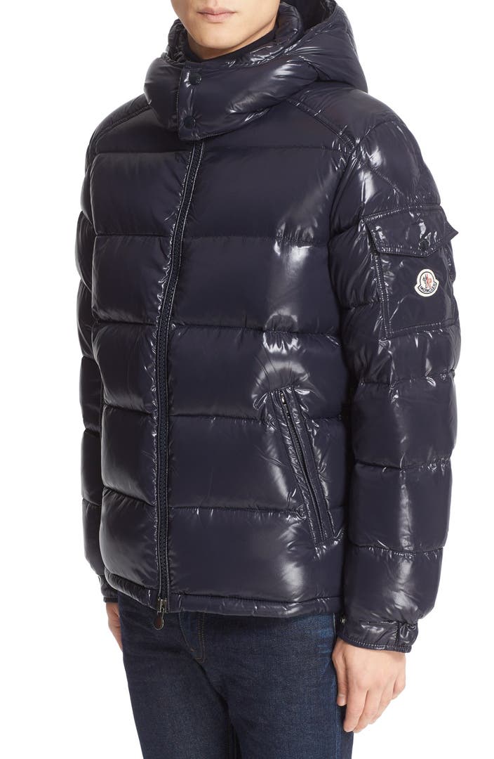 Moncler Maya Lacquered Down Jacket | Nordstrom